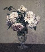 Henri Fantin-Latour Vase des roses Sweden oil painting artist